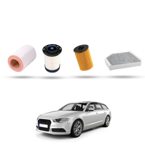 Kit Tagliando 4 filtri compatibile con Audi A6 (C7) 2.0 tdi 140kw 2014 (1/5)