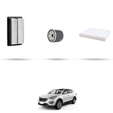 Kit tagliando 3 filtri compatibile con Hyundai Santa Fe III 2.4 GDI 138kw dal 2015 (1/4)