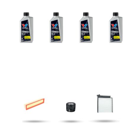 Kit tagliando 3 FILTRI e 4L OLIO compatibile con Renault Clio III 1.2 16v 48kw Dal 2005 (1/5)