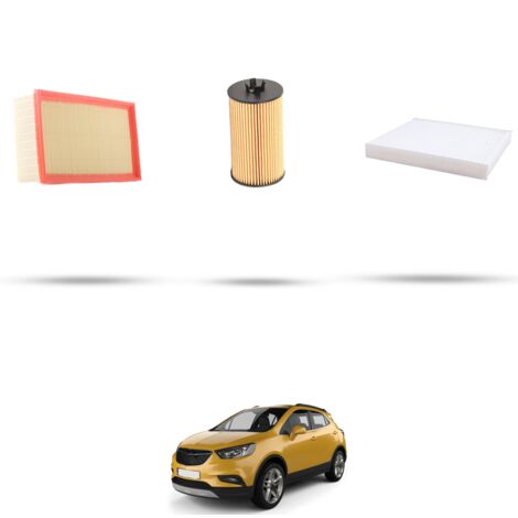 Kit tagliando 3 filtri compatibile con Opel Mokka Mokka X 1.4 Turbo 103kw Dal 2012 (1/4)