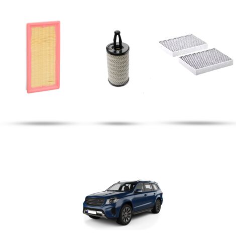 Kit tagliando 3 filtri compatibile con Mercedes GL , GLS (X166) GL 500 4matic 310kw dal 2016 (1/4)