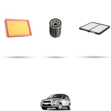 Kit tagliando 3 filtri compatibile con Subaru Justy III 1.3 16v 69kw dal 2003 (1/4)