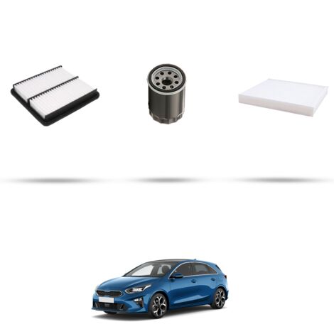 Kit tagliando 3 filtri compatibile con Kia Cee D III (CD) 1.0 T-Gdi 88kw dal 2018 (1/4)