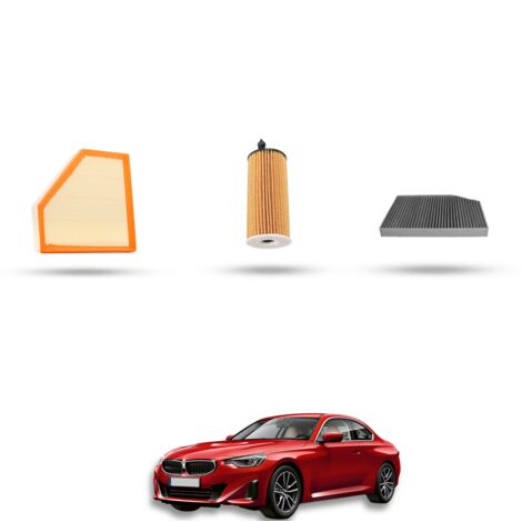 Kit Tagliando 3 filtri compatibile con Bmw Serie 2 (G42,G87) 228i 115kw dal 2022 (1/4)