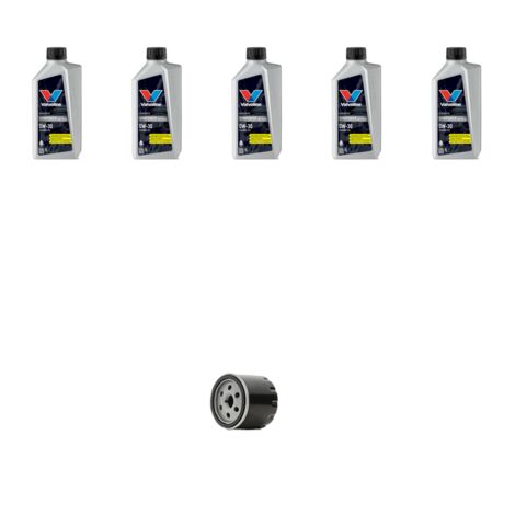 Kit filtro olio e 5L compatibile con Audi A4 (B9,8W) 1.4 tfsi 110kw dal 2015 (1/3)