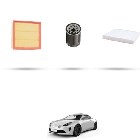 Kit tagliando 3 filtri compatibile con Renault Alpine A II 1.8 GT 221kw dal 2021 (1/4)