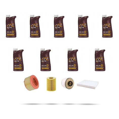 Kit tagliando 4 FILTRI e 9L OLIO compatibile con Mazda BT-50 II 2.2 110kw dal 2011 (1/5)