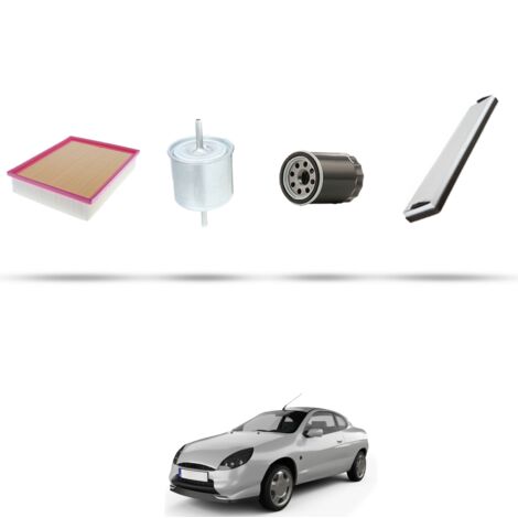 Kit tagliando 4 filtri compatibile con Ford Puma 1.4i 16v 66kw dal 1997 (1/5)