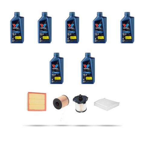 Kit tagliando 4 FILTRI e 7L OLIO compatibile con Ford Tourneo Custom 2.2 TDCi 74kw dal 2012 (1/5)