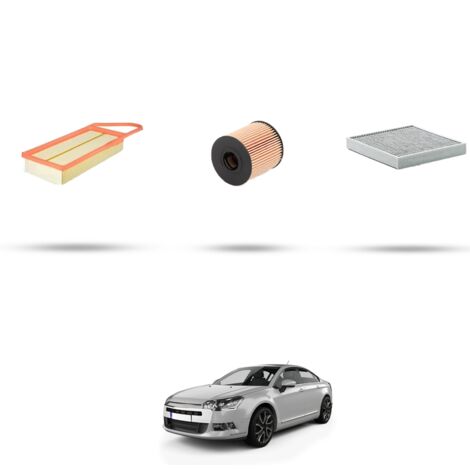Kit tagliando 3 filtri compatibile con Citroen C5 III 1.8 16v 92kw dal 2008 (1/4)