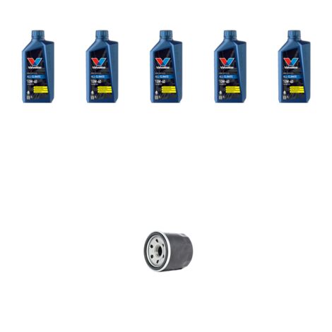 Kit filtro olio e 5L compatibile con Hyundai Santa FE I 2.4 16v 107kw dal 2000 (1/3)