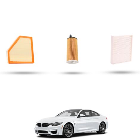 Kit Tagliando 3 filtri compatibile con BMW Serie 4 (F32, F33, F36, F82) 430i 185kw dal 2016 (1/4)
