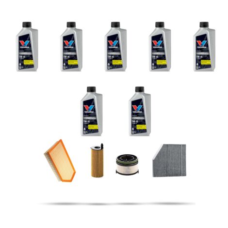 Kit tagliando 4 FILTRI e 7L OLIO compatibile con Mercedes Classe E (W213,S213,A213) E220 D 143kw Dal 2016 (1/5)