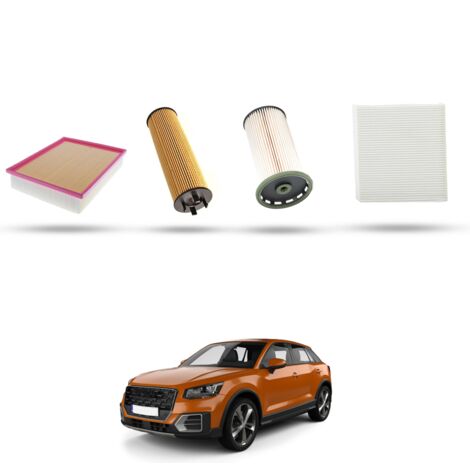 Kit Tagliando 4 filtri compatibile con Audi Q2 (GAB,GAC) 30 TDI 85kw dal 2021 (1/5)