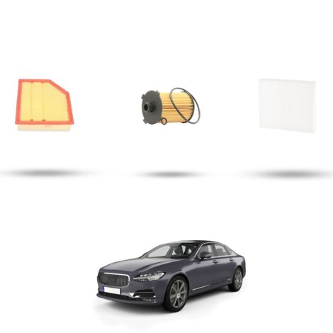 Kit tagliando 3 filtri compatibile con Volvo S90 II 2.0 T8 Plug-in-Hybrid 335Kw dal 2022 (1/4)