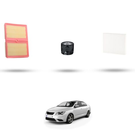 Kit tagliando 3 filtri compatibile con Seat Toledo IV (KG3) 1.0 TSI 81kw dal 2017 (1/4)