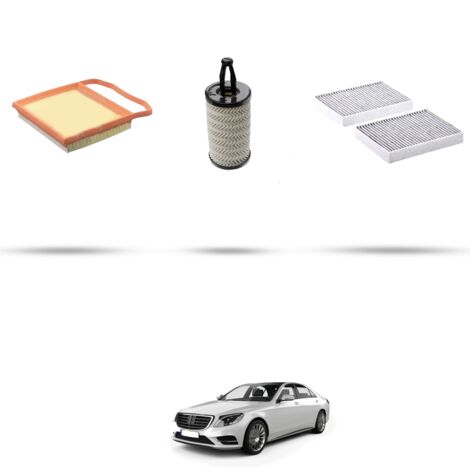 Kit tagliando 3 filtri compatibile con Mercedes Classe S (C217) 450 270kw Dal 2017 (1/4)