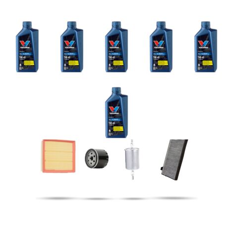 Kit tagliando 4 FILTRI e 6L OLIO compatibile con Renault Espace IV 2.0 16V Turbo 120Kw dal 2002 (1/5)