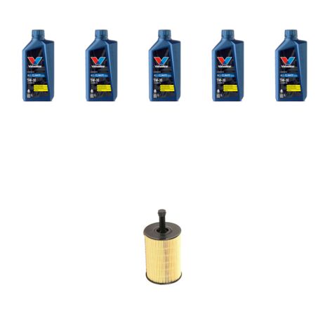 Kit filtro olio e 5L compatibile con Skoda Praktik 1.4 TDI 59kw dal 2007 (1/3)