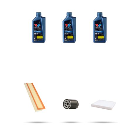 Kit tagliando 3 FILTRI e 3L OLIO compatibile con Fiat Punto III 1.4 Bifuel 57kw dal 2009 (1/5)