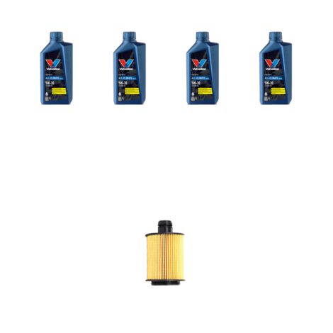 Kit filtro olio e 4L compatibile con Opel Combo D 1.3 CDTI 59kw Dal 2012 (1/3)