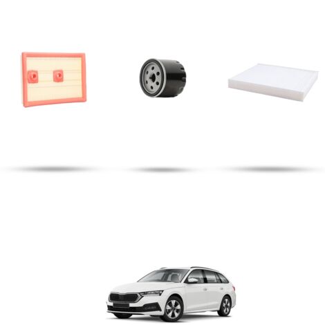 Kit tagliando 3 filtri compatibile con Skoda Octavia IV 1.4 TSI 180kw Dal 2020 (1/4)