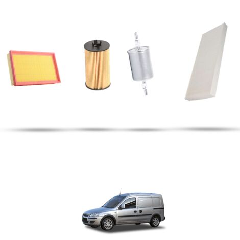 Kit tagliando 4 filtri compatibile con Opel Combo B 1.4 16V 66kw Dal 2004 (1/5)