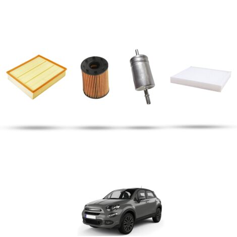 Kit tagliando 3 filtri compatibile con Fiat 500x 1.4 Multiair 100kw dal 2014 (1/5)