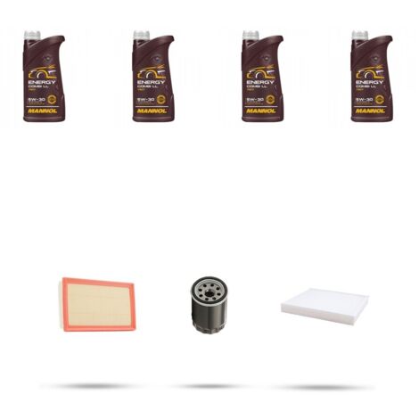 Kit tagliando 3 FILTRI e 4L OLIO compatibile con Suzuki Sx4 1.6 16v 88kw Dal 2009 (1/4)