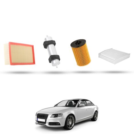 Kit Tagliando 4 filtri compatibile con Audi A4 (B8) 2.0 tdi 110kw dal 2013 al 20016 (1/5)