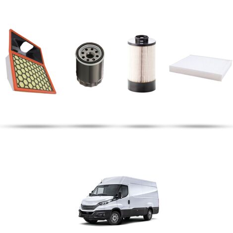 Kit tagliando 4 filtri compatibile con Iveco Daily VI 70C 15 3.0 HPI 107KW dal 2014 (1/5)
