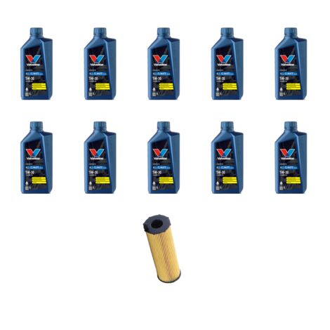 Kit filtro olio e 10L compatibile con Audi A8 (4H) 4.2 TDI 258kw dal 2010 (1/3)