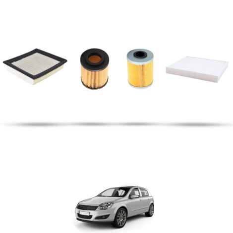 Kit tagliando 4 filtri compatibile con Opel Astra H ,GTC,SW 1.7 CDTI 59kw Dal 2004 (1/5)