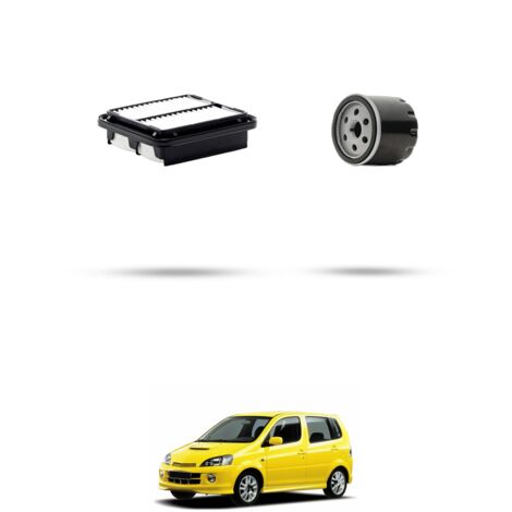 Kit tagliando 2 filtri compatibile con Daihatsu YRV 1.0 43KW dal 2002 (1/3)