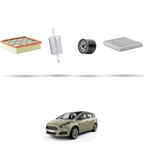 Kit tagliando 3 filtri compatibile con Ford S-Max II 1.5 EcoBoost 118kw dal 2015 (1/5)