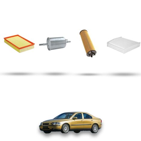 Kit tagliando 4 filtri compatibile con Volvo S60 2.4 Turbo 147Kw dal 2000 al 2002 (1/5)