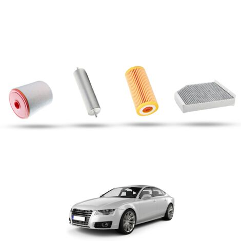 Kit Tagliando 4 filtri compatibile con Audi A7 (4GA,4GF) 3.0 tdi 140kw dal 2015 (1/5)