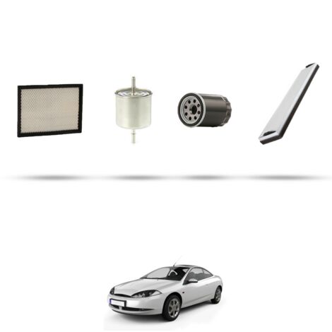 Kit tagliando 4 filtri compatibile con Ford Cougar 2.5 151kw dal 2000 (1/5)
