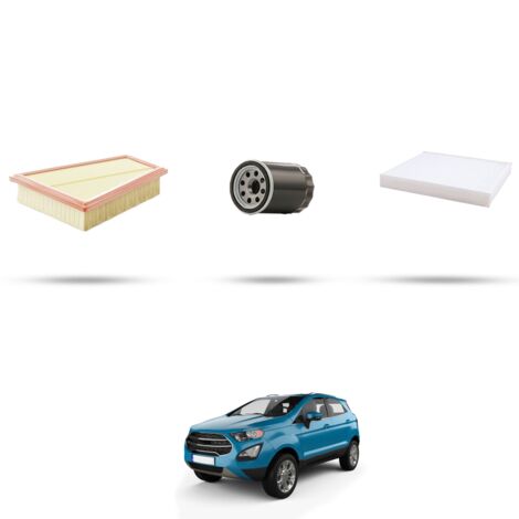 Kit tagliando 3 filtri compatibile con Ford Ecosport 1.0 Ecoboost 70kw dal 2020 (1/4)