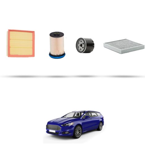 Kit tagliando 4 filtri compatibile con Ford Mondeo V 2.0 EcoBlue 88kw dal 2019 (1/5)