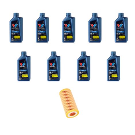 Kit filtro olio e 9L compatibile con Ssangyong Rexton 2.7 Xdi 118kw dal 2011 (1/3)