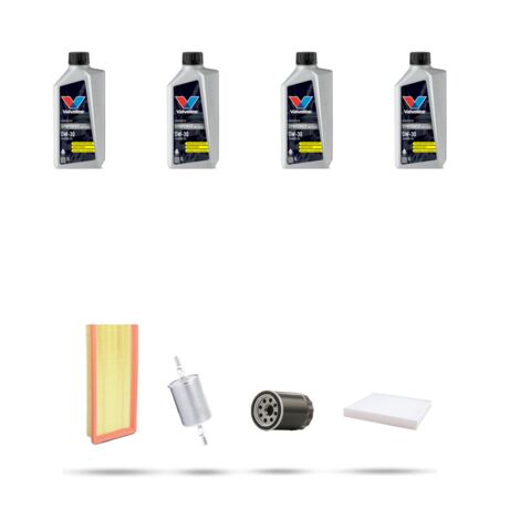 Kit tagliando 4 FILTRI e 4L OLIO compatibile con Citroen C3 Aircross 1.2 Puretech 96kw dal 2017 (1/5)