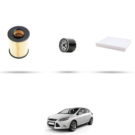 Kit tagliando 3 filtri compatibile con Ford Focus III 1.6 EcoBoost 110kw dal 2011 al 2014 (1/4)