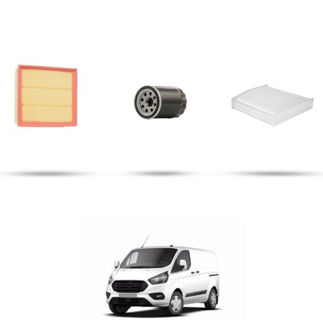 Kit tagliando 3 filtri compatibile con Ford Transit Custom 2.0 EcoBlue 110kw dal 2022 (1/4)