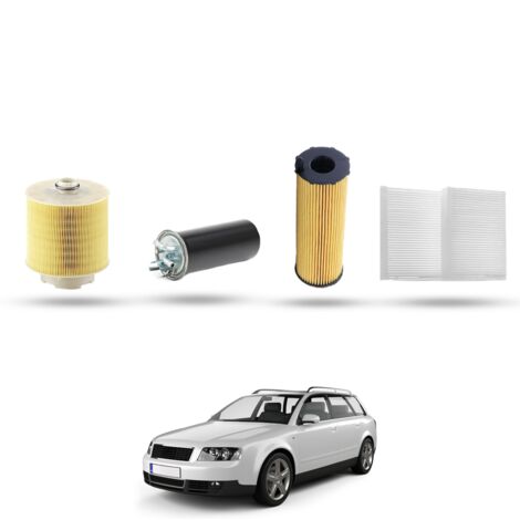 Kit Tagliando 4 filtri compatibile con Audi A4 (B6,B7) 2.7 tdi v6 132kw dal 2004 al 2008 (1/5)