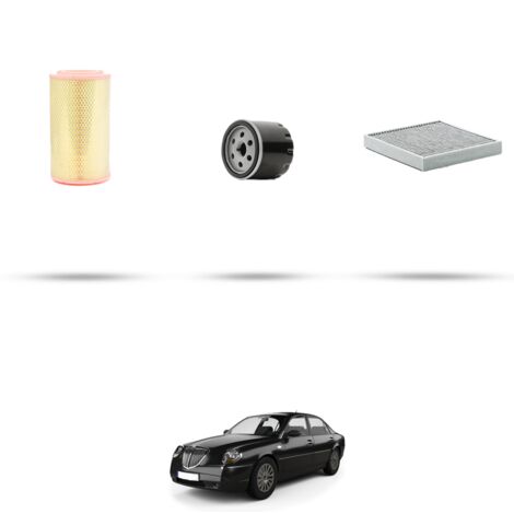 Kit tagliando 3 filtri compatibile con Lancia Thesis 2.0 20V Turbo 136kw dal 2002 (1/4)