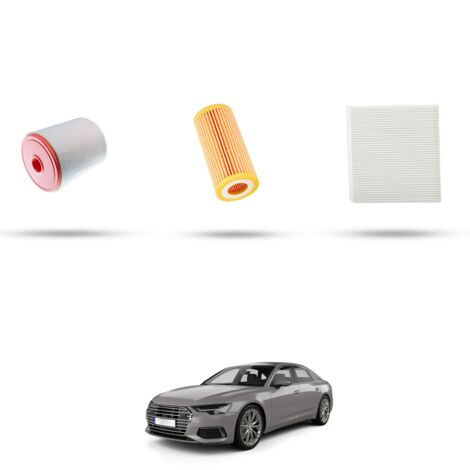 Kit Tagliando 3 filtri compatibile con Audi A6 (C8) 50 TFSI 220kw dal 2019 (1/4)