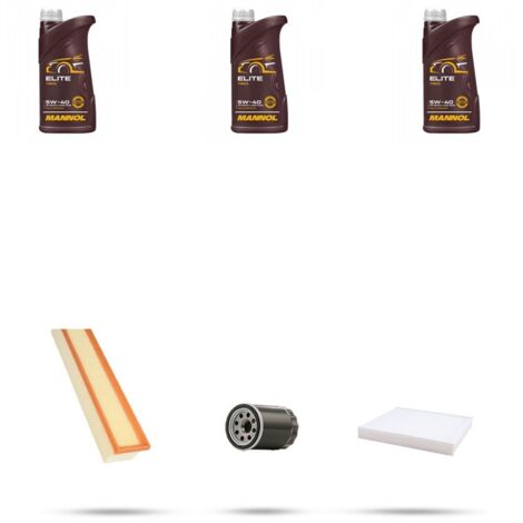 Kit tagliando 3 FILTRI e 3L OLIO compatibile con Fiat Punto III 1.2 evo 50kw dal 2014 (1/4)