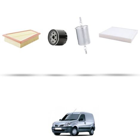 Kit tagliando 4 filtri compatibile con Nissan Kubistar 1.6 16v 70kw Dal 2003 (1/5)