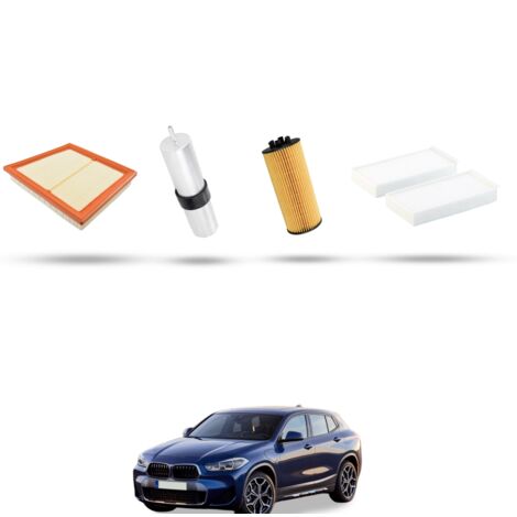Kit tagliando 4 filtri compatibile con Bmw x2 (F39) 18d 100kw dal 2018 (1/5)
